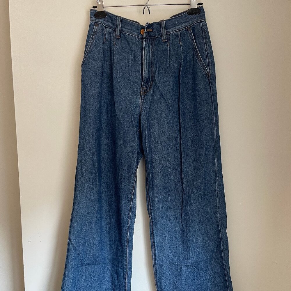 Madewell The Harlow Wide-Leg Jean - size 25 - NWOT
